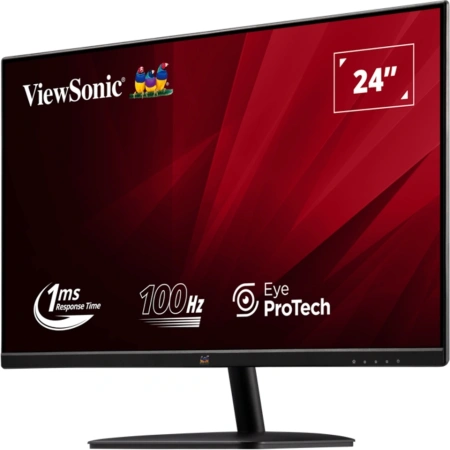 Монитор ViewSonic 23.8" VA2432-MHD-3 черный IPS LED 16:9 HDMI M/M матовая 250cd 178гр/178гр 1920x1080 100Hz VGA DP FHD 2.7кг