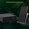 Неттоп Digma Pro Minimax U1 i5 1235U (1.3) 8Gb SSD512Gb Iris Xe Windows 11 Pro GbitEth WiFi BT 60W темно-серый/черный (DPP5-8DXW01)