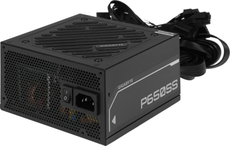 Блок питания Gigabyte ATX 650W GP-P650SS 80+ silver (20+4pin) APFC 120mm fan 5xSATA RTL