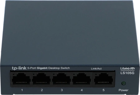 Коммутатор TP-Link LS105G (L2) 5x1Гбит/с неуправляемый