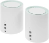 Бесшовный Mesh роутер Cudy M1300 (M1300(2-PACK)) AC1200 10/100/1000BASE-TX белый (упак.:2шт)