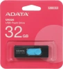 Флеш Диск A-Data 32Gb UV220 AUV220-32G-RBKBL USB2.0 черный/синий