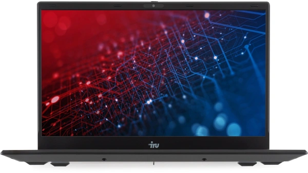 Ноутбук IRU Planio 14ING N-series N100 8Gb SSD256Gb Intel UHD Graphics 14" IPS FHD (1920x1080) FreeDOS black WiFi BT Cam 6000mAh (2058902)
