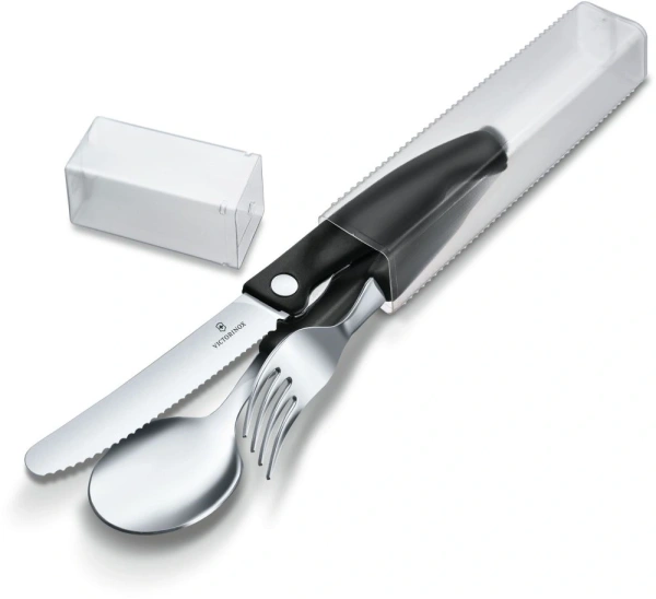 Набор столовых приборов Victorinox Swiss Classic набор из 3предм. черный (6.7192.F3)