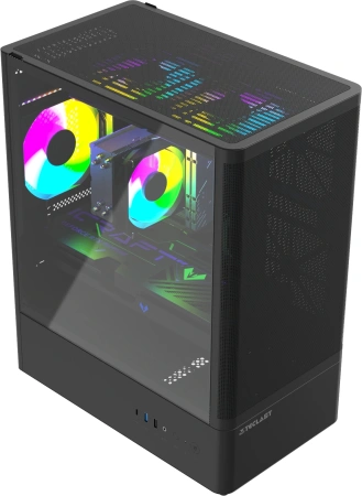 ПК Teclast G03 Ryzen 5 9600X (3.9) 32Gb SSD1Tb RTX5070 12Gb Windows 11 Pro GbitEth WiFi BT 750W черный (G03 9600X32G1T5070BKRU)