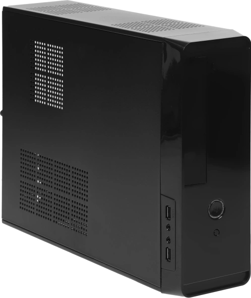 Корпус Exegate MI-209-M400 черный 400W mATX 2xUSB2.0 audio bott PSU