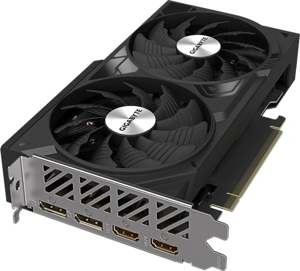 Видеокарта Gigabyte PCI-E 4.0 GV-N406TWF2OC-8GD NVIDIA GeForce RTX 4060TI 8Gb 128bit GDDR6 2550/18000 HDMIx2 DPx2 HDCP Ret
