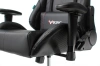 Кресло игровое Zombie VIKING 5 AERO Edition черный экокожа с подголов. крестов. пластик