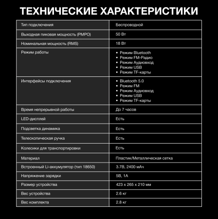 Минисистема Hyundai H-MC1292 черный 18Вт FM USB BT micro SD