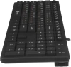 Клавиатура Оклик 520M2U черный/черный USB slim Multimedia