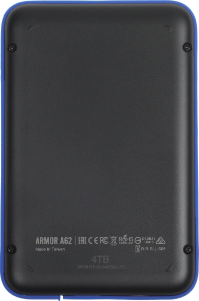 Жесткий диск Silicon Power USB3.0 4TB SP040TBPHD62LS3B Armor A62 2.5" черный