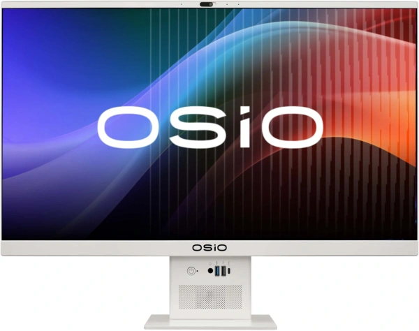 Моноблок Osio BaseLine B240I-023W 23.8" Full HD i3 1115G4 (3) 8Gb SSD256Gb UHDG Windows 11 Pro GbitEth WiFi BT 84W Cam белый 1920x1080 (RUS)