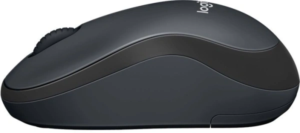 Мышь Logitech Silent M220 темно-серый оптическая 1000dpi silent беспров. USB 2but (910-004878)