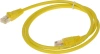 Патч-корд Buro UTP-5E-1M-Y UTP 4 пары cat.5E CCA molded 1м желтый RJ-45 (m)-RJ-45 (m)