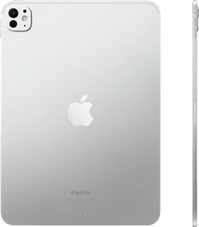 Планшет Apple iPad Pro 2024 A2836 M4 9C RAM8Gb ROM256Gb 11" OLED 2420x1668 iOS серебристый 12Mpix 12Mpix BT WiFi 10hr