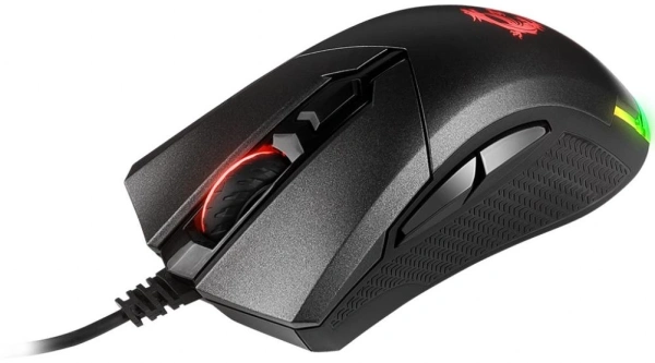 Мышь MSI Clutch GM50 черный оптическая 7200dpi USB 6but (S12-0401770-PA3)