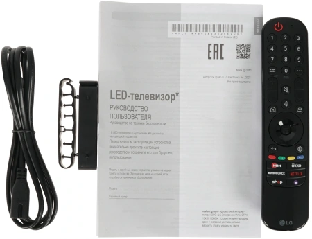 Телевизор LED LG 65" 65UR91006LA.ARUB черный 4K Ultra HD 50Hz DVB-T DVB-T2 DVB-C DVB-S DVB-S2 USB WiFi Smart TV
