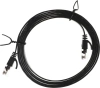 Патч-корд Buro Flat 10Гбит/с UTP 4 пары cat.6 Cu molded 1.5м черный RJ-45 (m)-RJ-45 (m) (BU-С6-FLAT-1.5M-B)