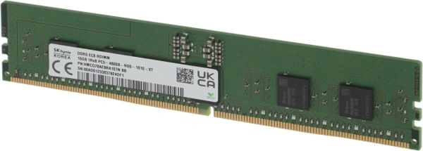 Память DDR5 Hynix HMCG78AEBRA 16Gb DIMM ECC Reg PC5-38400 CL22 4800MHz