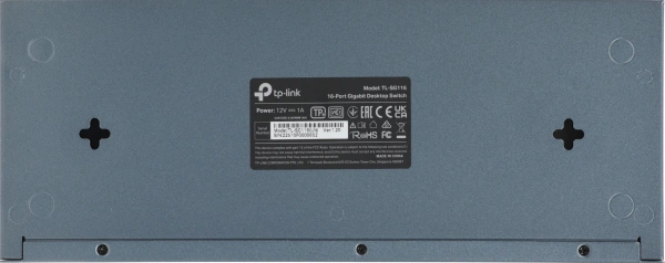 Коммутатор TP-Link TL-SG116 (L2) 16x1Гбит/с неуправляемый