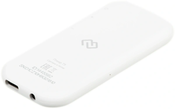 Плеер Hi-Fi Flash Digma T5 BT 16Gb белый/1.54"/FM/microSDHC