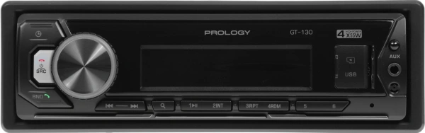 Автомагнитола Prology GT-130 1DIN 4x55Вт v4.2 ПДУ (PRGT130)