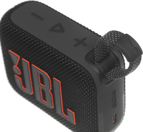 Колонка порт. JBL GO 4 черный 4.2W 1.0 BT 850mAh (JBLGO4BLK)