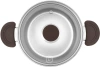 Кастрюля Rondell Coffee Bean RDS-1644 3.2л. d=20см (с крышкой) стальной