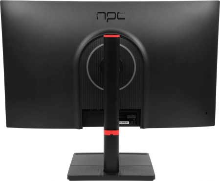 Монитор NPC 27" MU2707-K черный IPS LED 5ms 16:9 HDMI M/M матовая HAS Piv 1000:1 250cd 178гр/178гр 3840x2160 60Hz G-Sync FreeSync DP 4K USB 6.1кг
