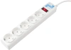 Сетевой фильтр Powercube SPG-B-10-WHITE 3м (5 розеток) белый (коробка)