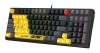 Клавиатура A4Tech S98 механическая желтый USB for gamer LED (SPORTS LIME) кабель 1.8м
