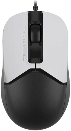 Мышь A4Tech Fstyler FM12 Panda белый/черный оптическая 1200dpi USB 3but