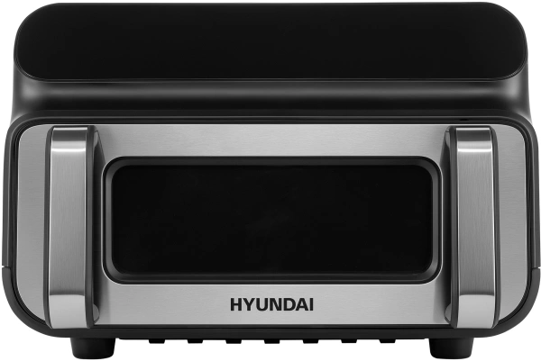 Аэрогриль Hyundai HYF-9080 10л 2000Вт черный/серебристый