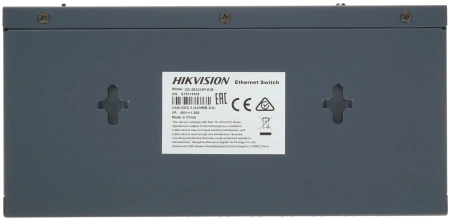 Коммутатор Hikvision DS-3E0310P-E/M 8x100Мбит/с 1x1Гбит/с 8PoE+ 60W неуправляемый