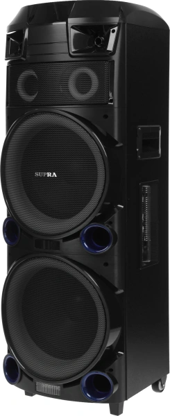 Минисистема Supra SMB-1000 черный 150Вт FM USB BT SD