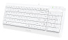 Клавиатура A4Tech FK15 белый USB (FK15 WHITE) кабель 1.5м