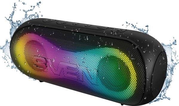 Колонка порт. Sven PS-165 черный 16W 2.0 BT/3.5Jack 3000mAh (SV-022372)