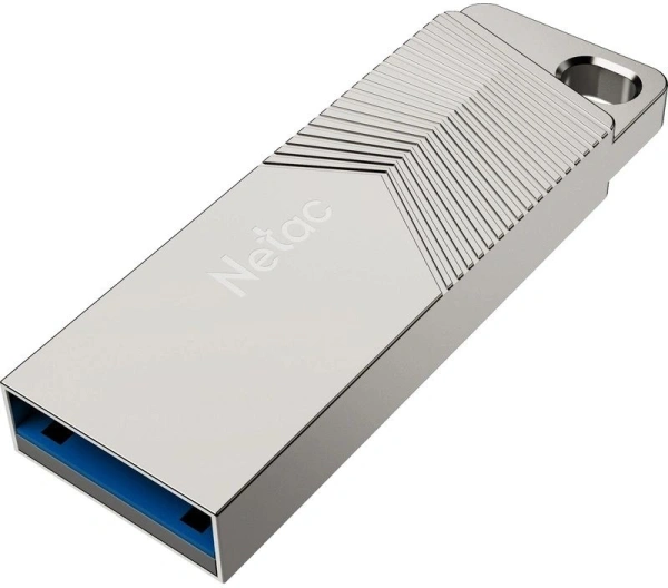 Флеш Диск Netac 64Gb UM1 NT03UM1N-064G-32PN USB3.2 серебристый