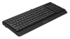 Клавиатура A4Tech FK15 черный USB (FK15 BLACK) кабель 1.5м