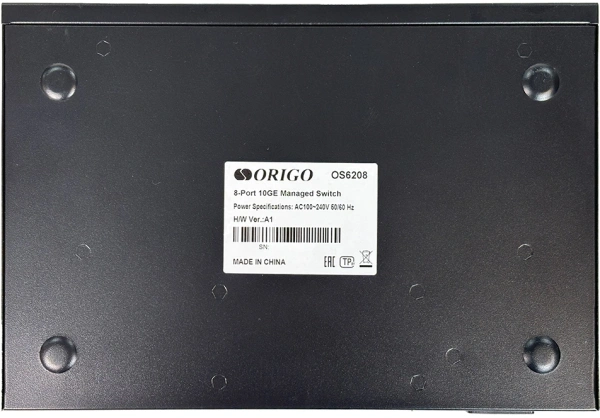 Коммутатор Origo OS6208 OS6208/A1A (L2) 8x10Гбит/с управляемый