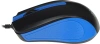 Мышь Оклик 225M черный/синий оптическая 1200dpi USB 3but (288233)