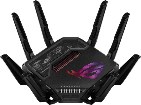 Роутер беспроводной Asus GT-BE98 BE25000 100/1000/2500/10000BASE-T черный