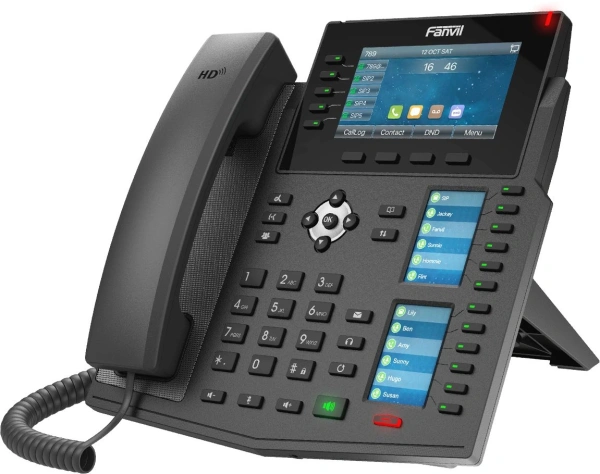 Телефон IP Fanvil X6U V2 черный