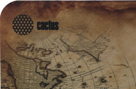 Коврик для мыши Cactus Vintage map 250x200x3мм (CS-MP-D10S)