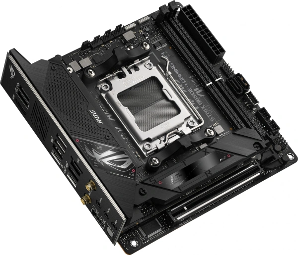 Материнская плата Asus ROG STRIX B650E-I GAMING WIFI Socket AM5 AMD B650 2xDDR5 mini-ITX AC`97 8ch(7.1) 2.5Gg RAID+HDMI