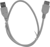 Кабель-удлинитель Premier 5-905 USB A(m) USB 2.0 A (f) 0.5м (5-905 0.5) серый