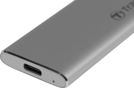 Накопитель SSD Transcend USB-C 500Gb TS500GESD260C серебристый