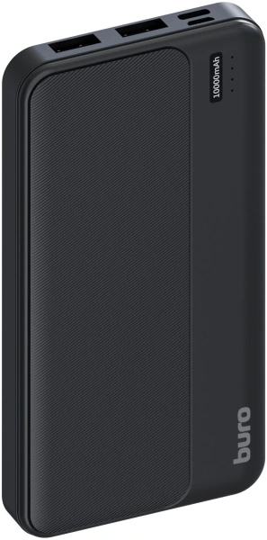 Мобильный аккумулятор Buro BPF10A 10000mAh QC3.0/PD3.0 22.5W 3A 2xUSB-A/USB-C черный (BPF10A22PBK)