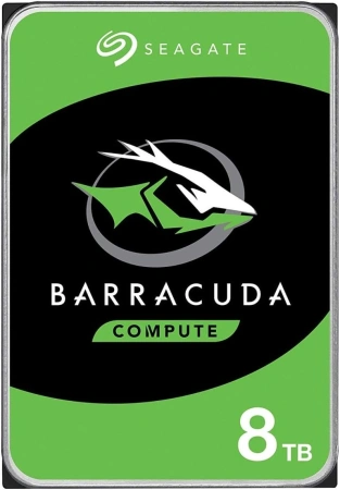 Жесткий диск Seagate Original SATA-III 8Tb ST8000DM004 Desktop Barracuda (5400rpm) 256Mb 3.5"