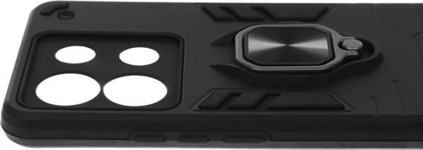 Чехол (клип-кейс) BoraSCO для Xiaomi Redmi Note 13 Pro 5G /Poco X6 5G Anti-Shok Case черный (52515)